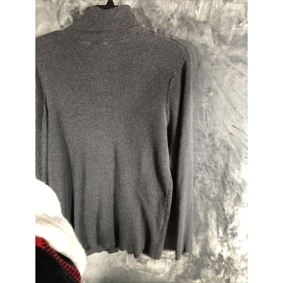 Old Navy Turtleneck Sweater Women’s Gray Adult Size Large - Picture 7 of 10